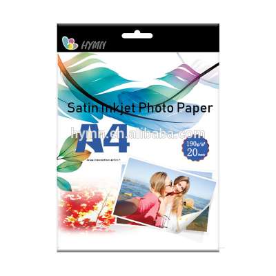 Sample size high glossy inkjet 180gsm a4 r6 5r 4r 4x6 double sided photo paper