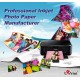 Waterproof Fast Dry Double Sides Premium Glossy Photo Paper